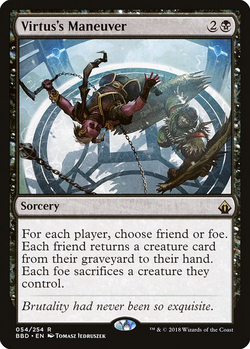 Battlebond - 54 - Virtus's Maneuver - Rare - B - Non-foil