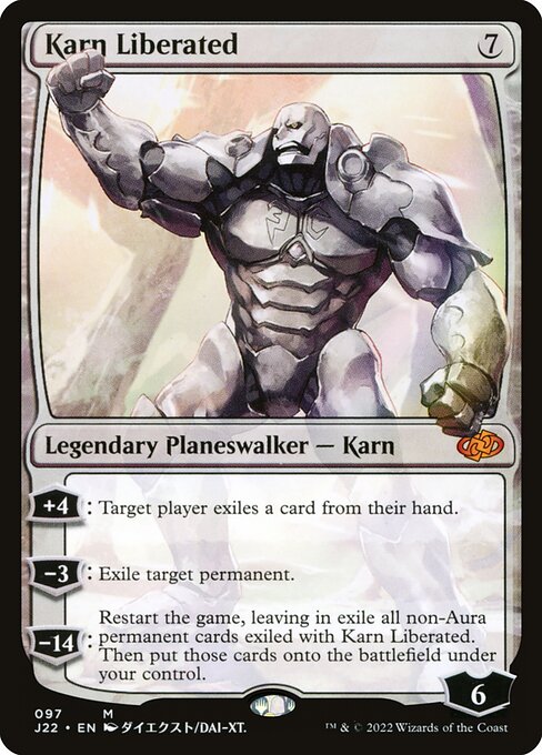 Jumpstart 2022 - 97 - Karn Liberated - Mythic - C - Non-foil