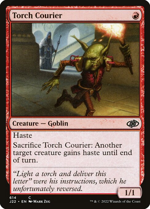 Jumpstart 2022 - 614 - Torch Courier - Common - R - Non-foil