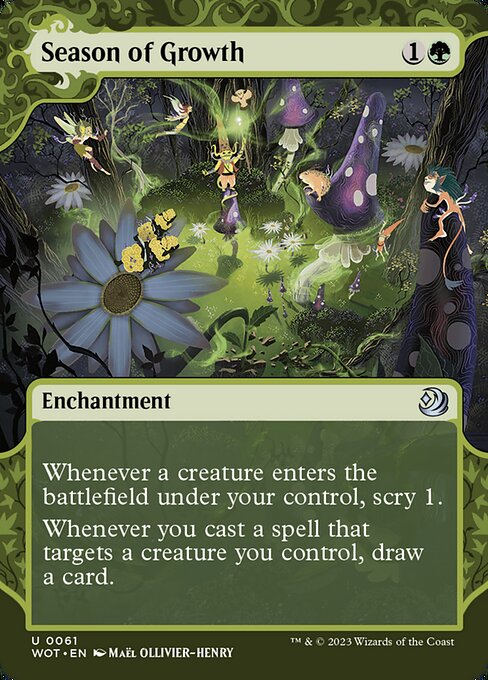 Wilds of Eldraine: Enchanting Tales - 61 - Season of Growth - Uncommon - G - Non-foil