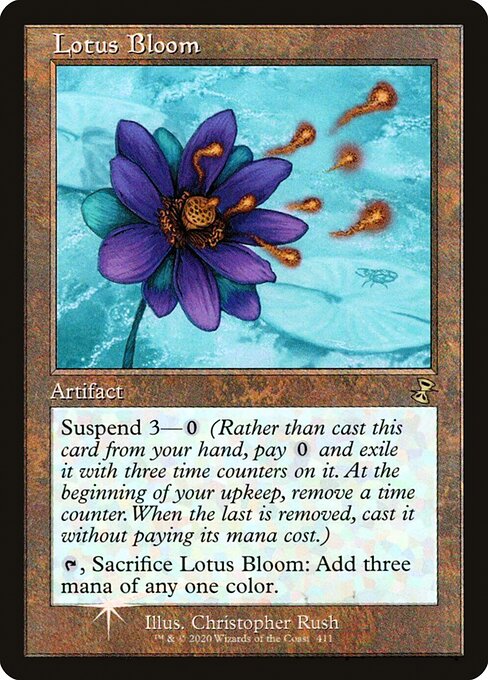 Time Spiral Remastered - 411 - Lotus Bloom - Rare - C - Foil Promo