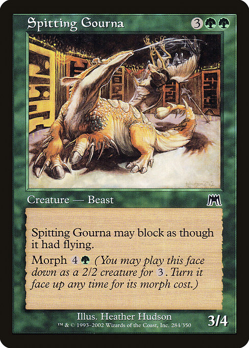 Onslaught - 284 - Spitting Gourna - Common - G - Non-foil