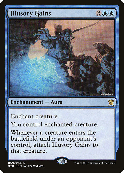 Dragons of Tarkir - 59 - Illusory Gains - Rare - U - Non-foil