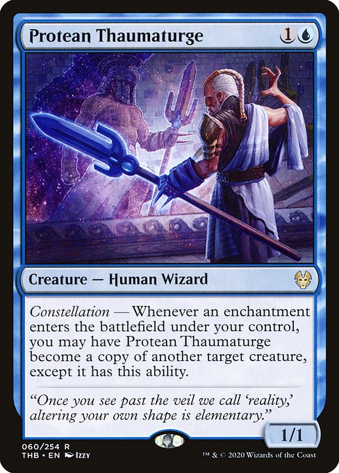 Theros Beyond Death - 60 - Protean Thaumaturge - Rare - U - Non-foil