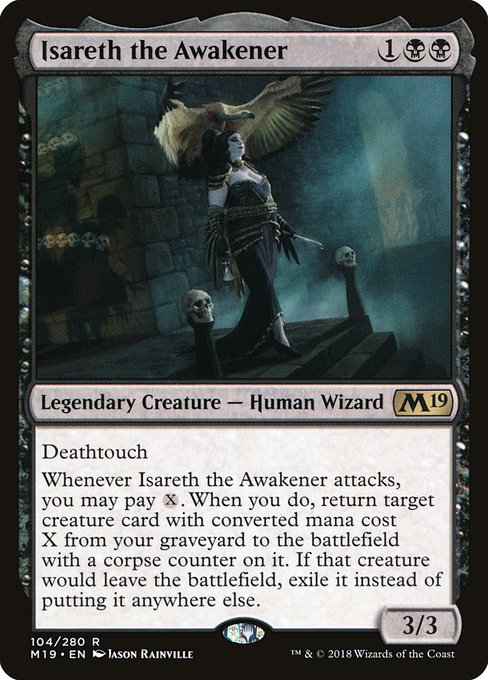 Core Set 2019 - 104 - Isareth the Awakener - Rare - B - Non-foil