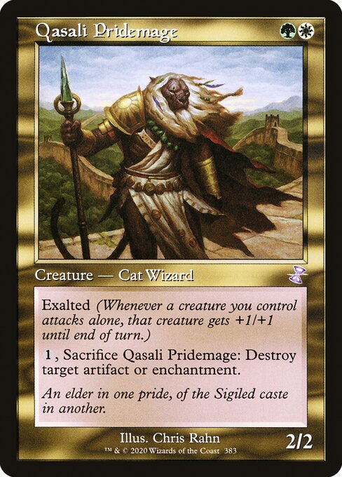 Time Spiral Remastered - 383 - Qasali Pridemage - Special - WG - Non-foil
