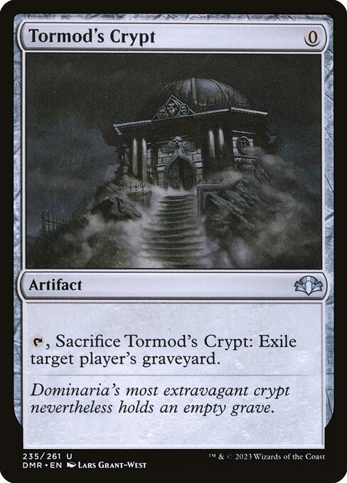 Dominaria Remastered - 235 - Tormod's Crypt - Uncommon - C - Non-foil