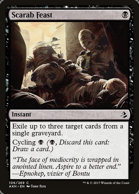 Amonkhet - 106 - Scarab Feast - Common - B - Non-foil