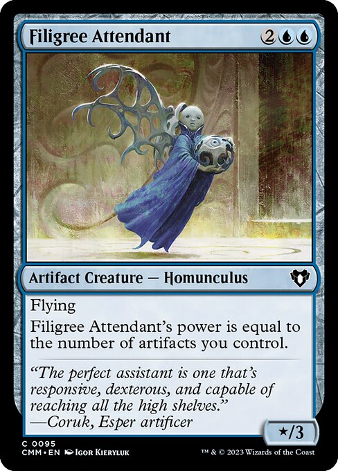 Commander Masters - 95 - Filigree Attendant - Common - U - Non-foil