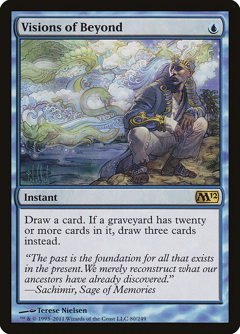 Magic 2012 - 80 - Visions of Beyond - Rare - U - Foil