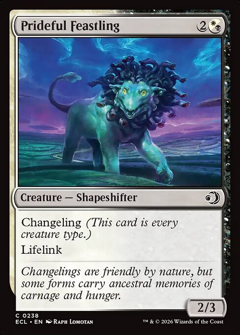 Lorwyn Eclipsed - 238 - Prideful Feastling - Common - WB - Non-foil