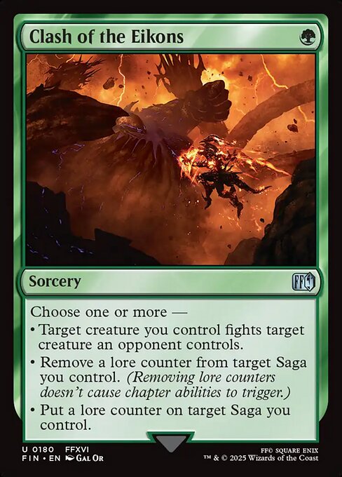 Final Fantasy - 180 - Clash of the Eikons - Uncommon - G - Non-foil