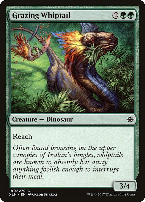 Ixalan - 190 - Grazing Whiptail - Common - G - Non-foil