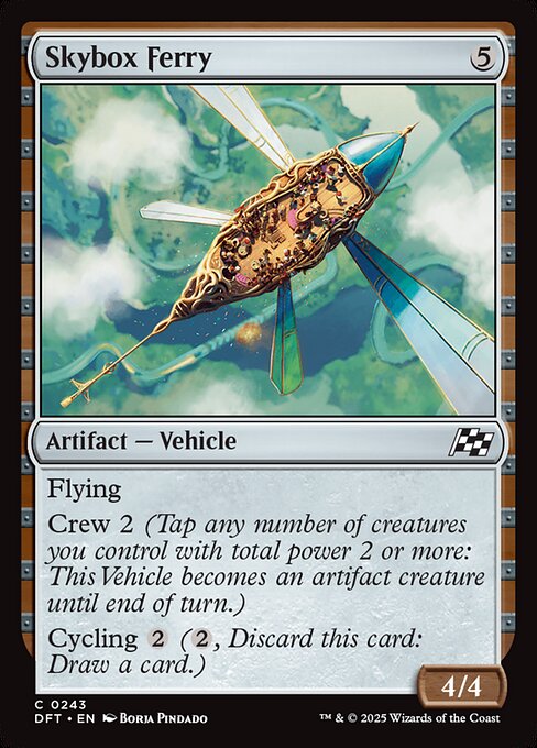 Aetherdrift - 243 - Skybox Ferry - Common - C - Non-foil
