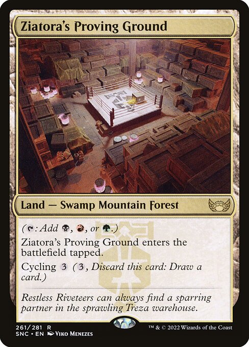 Streets of New Capenna - 261 - Ziatora's Proving Ground - Rare - C - Non-foil
