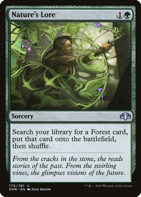 Dominaria Remastered - 170 - Nature's Lore - Uncommon - G - Non-foil