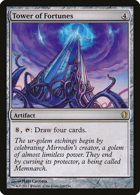 Commander 2013 - 268 - Tower of Fortunes - Rare - C - Non-foil