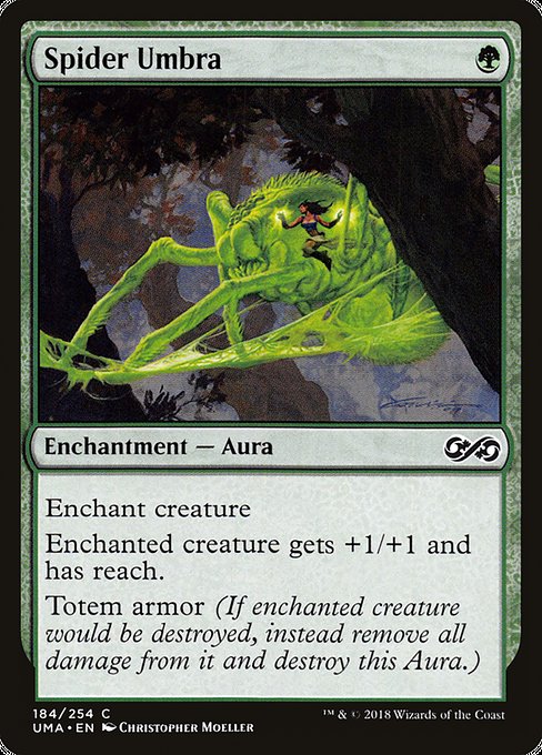 Ultimate Masters - 184 - Spider Umbra - Common - G - Non-foil