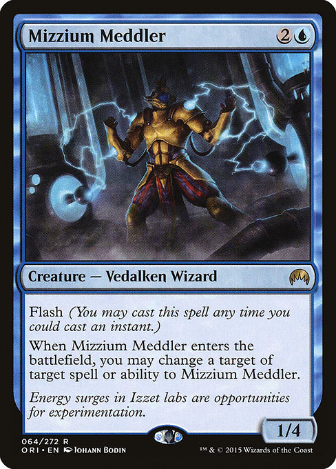Magic Origins - 64 - Mizzium Meddler - Rare - U - Non-foil