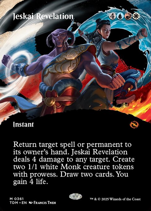Tarkir: Dragonstorm - 361 - Jeskai Revelation - Mythic - Multi - Non-foil