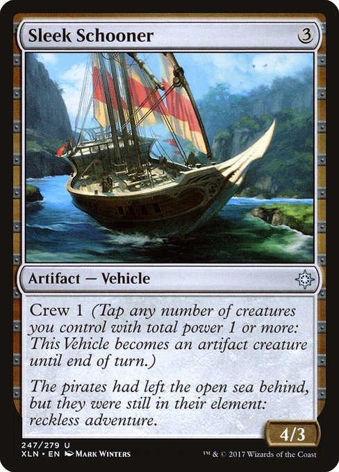 Ixalan - 247 - Sleek Schooner - Uncommon - C - Non-foil