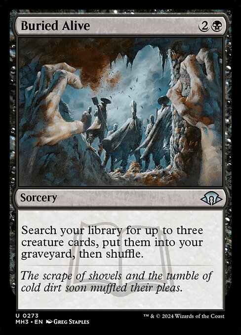 Modern Horizons 3 - 273 - Buried Alive - Uncommon - B - Non-foil