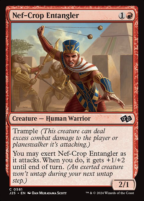 Foundations Jumpstart - 581 - Nef-Crop Entangler - Common - R - Non-foil