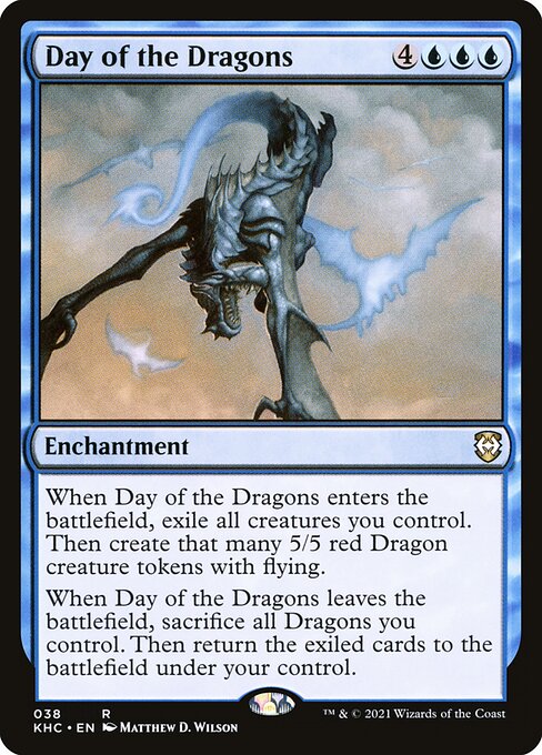 Kaldheim Commander - 38 - Day of the Dragons - Rare - U - Non-foil