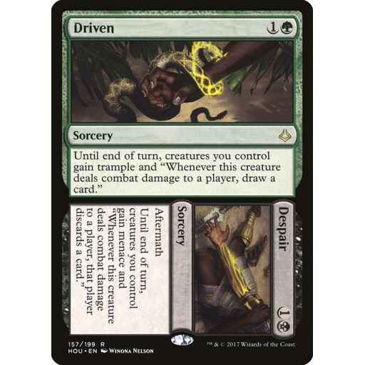 Hour of Devastation - 157 - Driven // Despair - Rare - BG - Non-foil