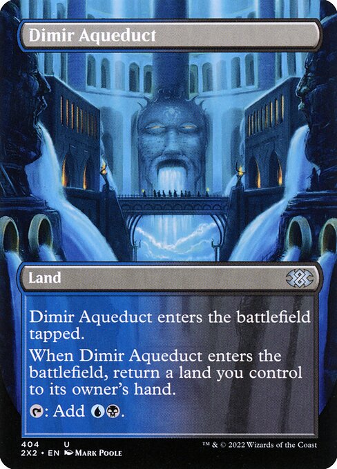 Double Masters 2022 - 404 - Dimir Aqueduct - Uncommon - C - Non-foil