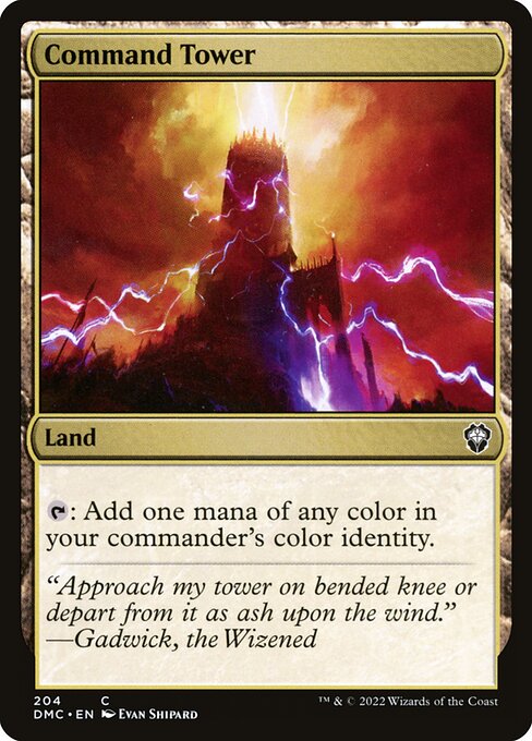Dominaria United Commander - 204 - Command Tower - Common - C - Non-foil