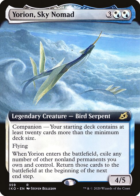 Ikoria: Lair of Behemoths - 359 - Yorion, Sky Nomad - Rare - WU - Non-foil