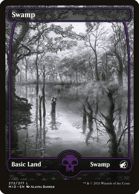 Innistrad: Midnight Hunt - 272 - Swamp - Common - C - Foil