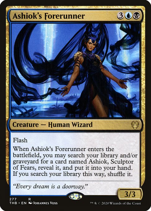 Theros Beyond Death - 277 - Ashiok's Forerunner - Rare - UB - Non-foil