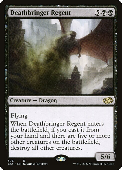 Jumpstart 2022 - 396 - Deathbringer Regent - Rare - B - Non-foil