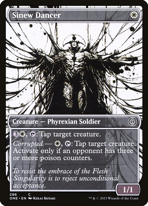Phyrexia: All Will Be One - 286 - Sinew Dancer - Common - W - Non-foil