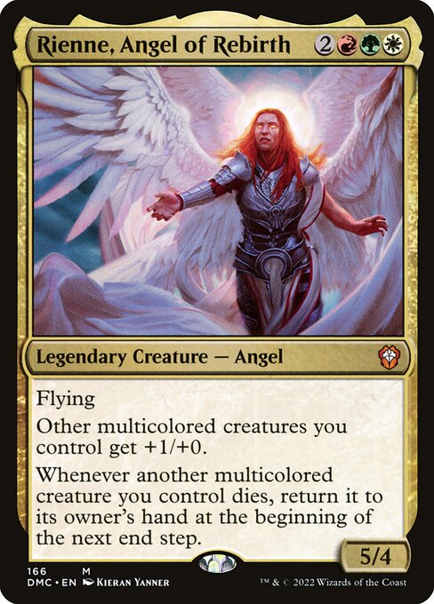 Dominaria United Commander - 166 - Rienne, Angel of Rebirth - Mythic - Multi - Non-foil