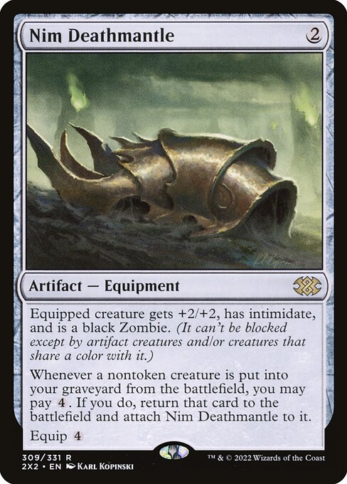 Double Masters 2022 - 309 - Nim Deathmantle - Rare - C - Non-foil