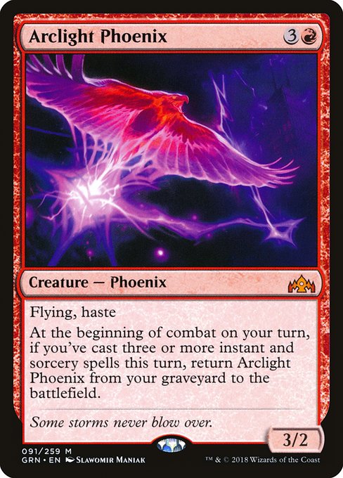 Guilds of Ravnica - 91 - Arclight Phoenix - Mythic - R - Non-foil