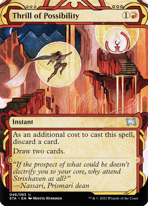 Strixhaven Mystical Archive - 46 - Thrill of Possibility - Uncommon - R - Foil