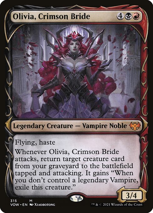 Innistrad: Crimson Vow - 315 - Olivia, Crimson Bride - Mythic - BR - Foil