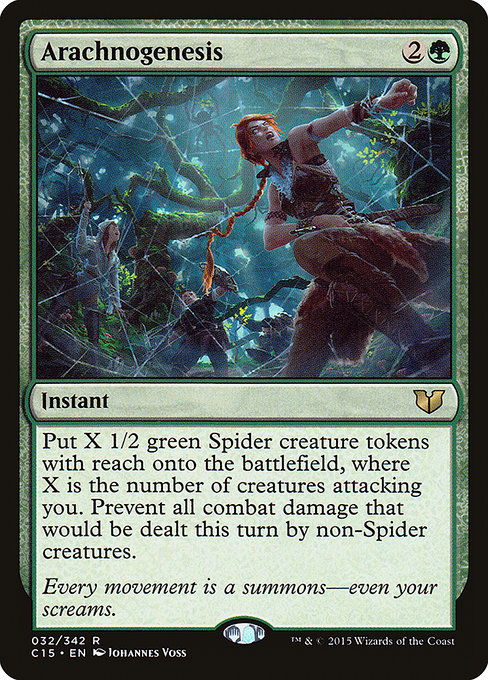 Commander 2015 - 32 - Arachnogenesis - Rare - G - Non-foil