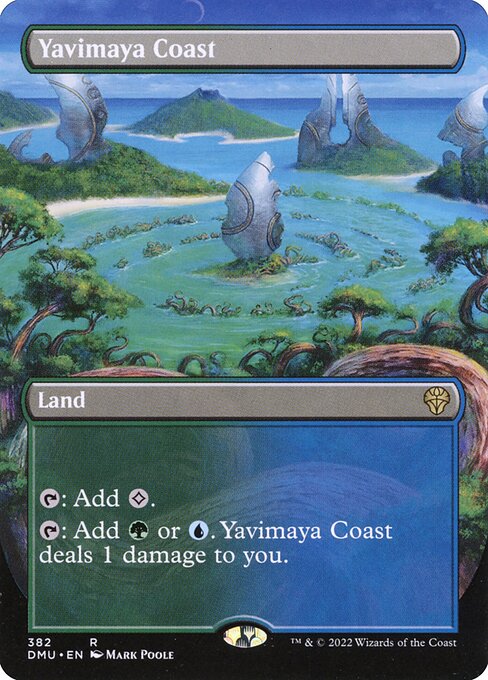 Dominaria United - 382 - Yavimaya Coast - Rare - C - Non-foil