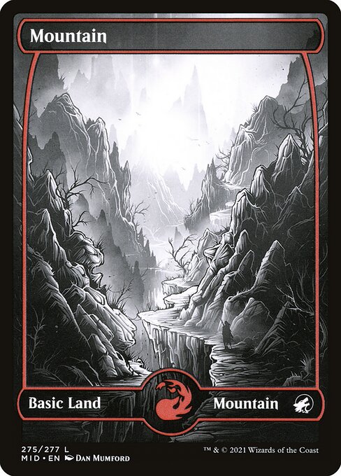 Innistrad: Midnight Hunt - 275 - Mountain - Common - C - Non-foil
