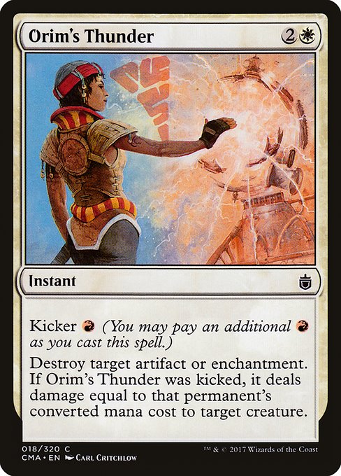 Commander Anthology - 18 - Orim's Thunder - Common - W - Non-foil