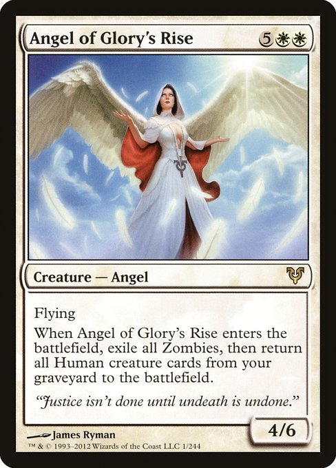 Avacyn Restored - 1 - Angel of Glory's Rise - Rare - W - Non-foil