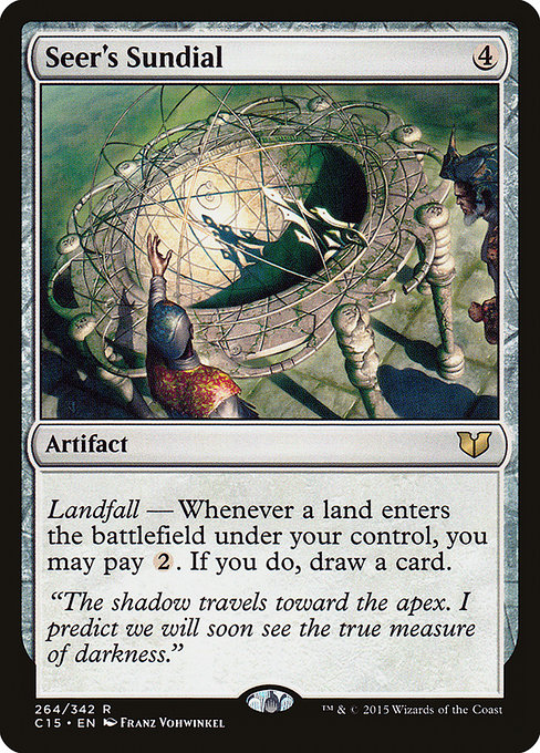 Commander 2015 - 264 - Seer's Sundial - Rare - C - Non-foil