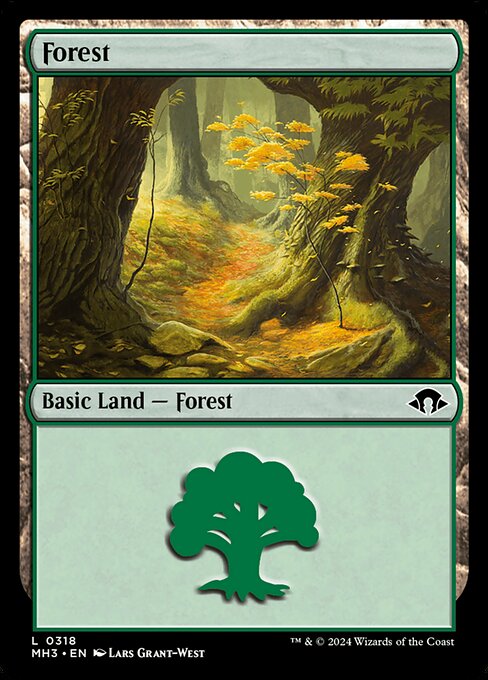 Modern Horizons 3 - 318 - Forest - Common - C - Foil