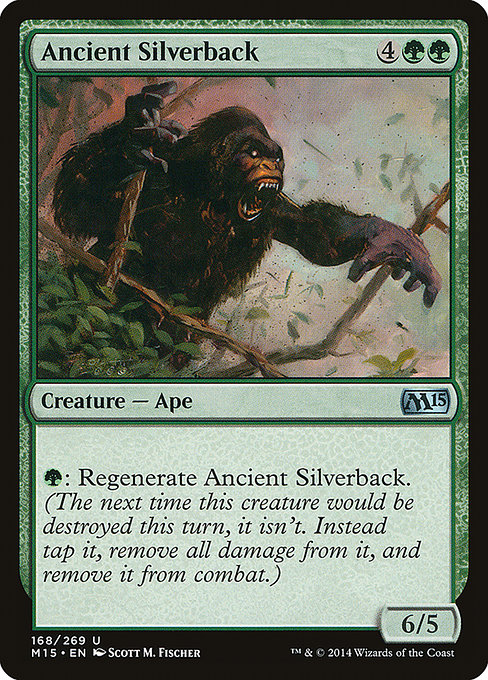 Magic 2015 - 168 - Ancient Silverback - Uncommon - G - Non-foil