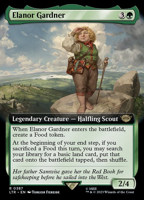 The Lord of the Rings: Tales of Middle-earth - 387 - Elanor Gardner - Rare - G - Non-foil